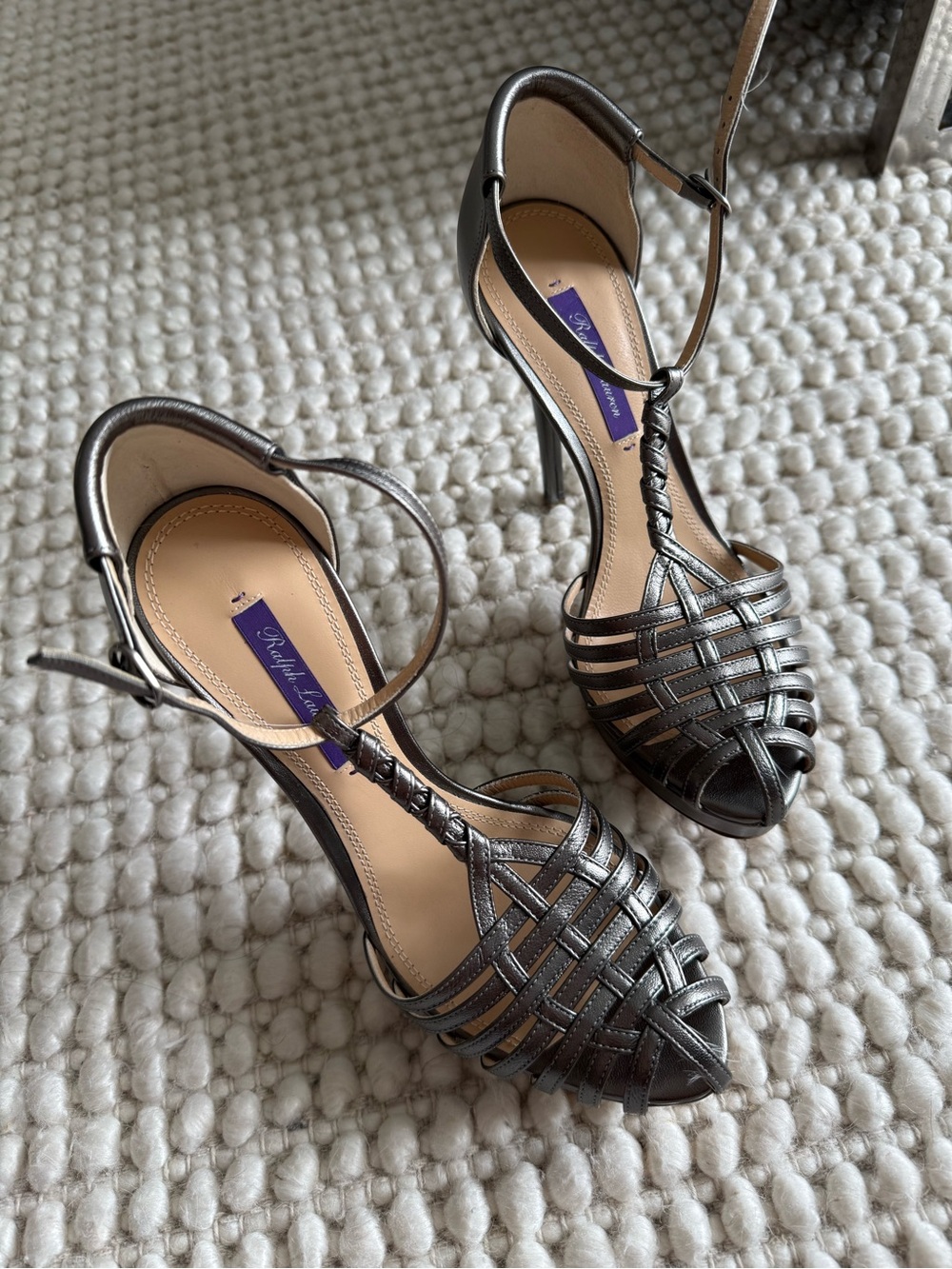 RALPH LAUREN PURPLE LABEL HEELS
